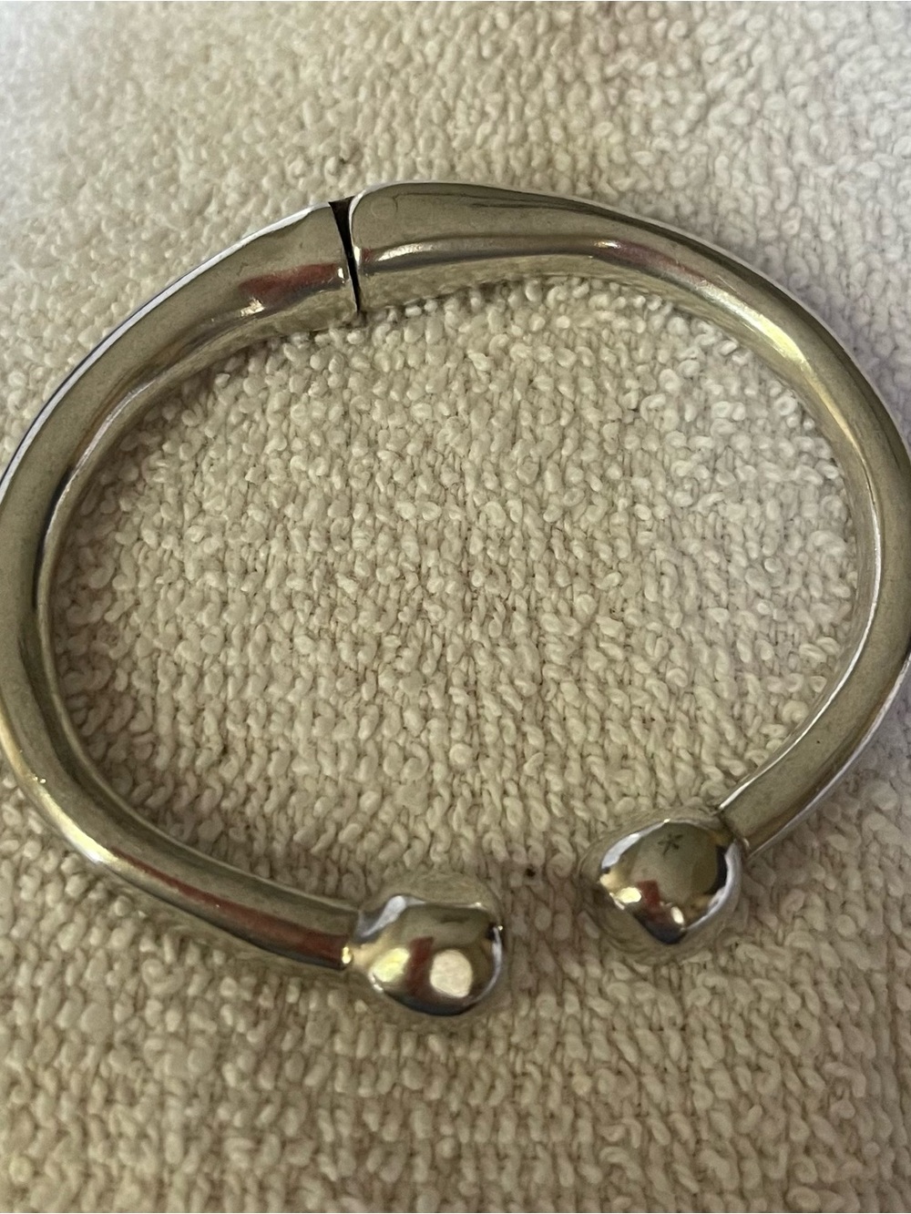 Uno de 50 Silver Open Cuff Bracelet